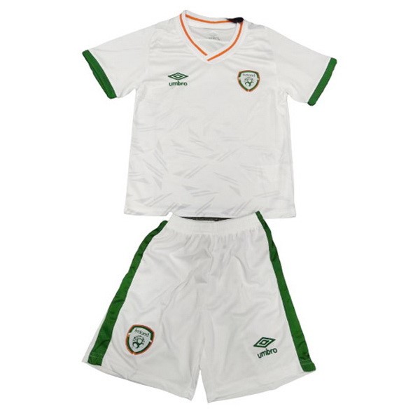 Camiseta Irlanda Replica Segunda Ropa Niño 2020 Blanco